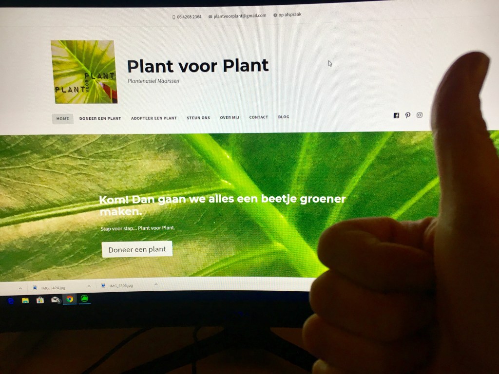 Plant voor Plant website lancering